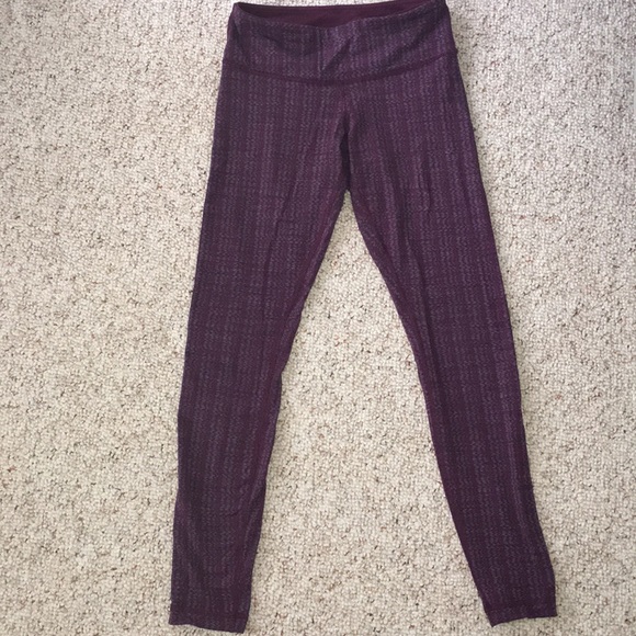 lululemon athletica Pants - Purple Patterned Lululemon Leggings